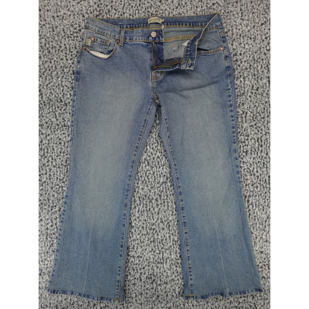 Max Studio Medium Wash Bootcut Jeans